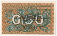 Lithuania 0.50 talonas 1991 UNC foto