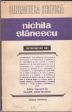 Nichita Stanescu interpretat de ...., Alta editura