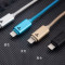 Cablu 8 Pin Lightning USB iPhone 5 5C 5S 6 6 Plus iPad 4 iPad Mini iPod Touch 5 by Yoobao Black