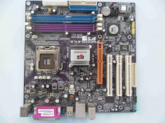 Placa de baza ECS P4M800PRO-M DDR1 DDR2 AGP Video onboard socket 775 + GRATIS procesor Virtual Dual Core 3GHz foto