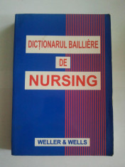 DICTIONARUL BAILLIERE DE NURSING ( 1144 ) foto