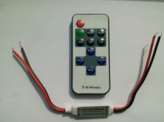 Controler / Mini Variator Intensitate Lumina Banda LED 12A 144W foto