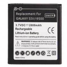 Baterie 2800 mAh pentru Samsung Galaxy S4 i9500 + cablu date cadou foto