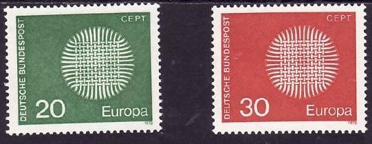 Germania 1970 - cat.nr.483-4 neuzat,perfecta stare