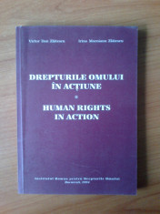 c Drepturile omului in actiune - Victor Dan Zlatescu , Irina Moroianu Zlatescu foto