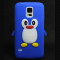 Husa silicon model pinguin Samsung Galaxy S5 G900 i9600