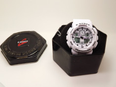 ceas sport CASIO G SHOCK GA100 all-white,( Poze reale, Garantie) foto