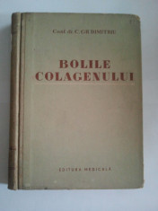BOLILE COLAGENULUI - C. GH. DUMITRIU ( 1140 ) foto