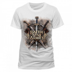 Tricou Original Comic-con The Hobbit Alb foto