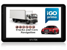 GPS Auto Navitek Navigatie 7&amp;quot; Ecran Urias 256 RAM 8GB IGO Primo 3D Harti Full EU+RO 2015 Camion Tir Auto Taxi LifeUpdate VERIFICA COLET LIVRARE GRATUI foto