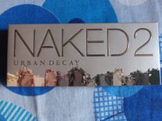 Trusa machiaj Naked 2, paleta make up Urban Decay originala foto