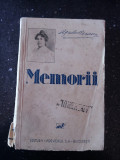 MEMORII - DIN GERMANIA, AUSTRIA,... AMERICA SI ROMANIA - Agatha Barsescu -277p., Alta editura