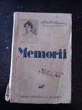 MEMORII - DIN GERMANIA, AUSTRIA,... AMERICA SI ROMANIA - Agatha Barsescu -277p.