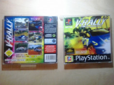 Joc Playstation 1 PS1 PS One PSX - V-Rally ( GameLand ) foto