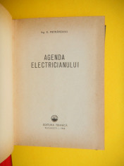 AGENDA ELECTRICIANULUI E Pietrareanu foto