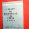 Carnet de Proprietar al Partii Sociale ,inseriat , numerotat