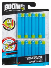 Munitie BOOMCO Dart Albastru W/Varf Verde - Mattel Y8621-BBR44 foto