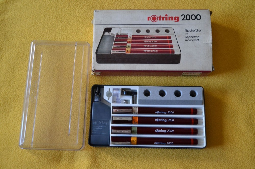 Trusa Rotring 2000 NOUA, ORIGINALA (West Germany) / TRUSA Rotring 2000 ...