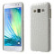 Husa Samsung Galaxy A3 A300G/DS Piele De Crocodil Alba