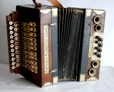 Acordeon armonica de colectie foto