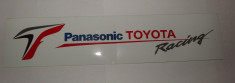 Sticker , abtibild , folie auto tuning moto ieftin &amp;quot; Panasonic Toyota Racing &amp;quot; foto