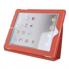 Husa tableta 4WORLD Slim rosie pentru Apple iPad 2 foto