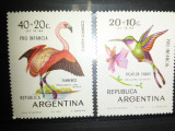 Fauna pasari Argentina 2 val MNH