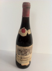 vin vechi de colectie Refosco dal Peduncolo Rosso di Cialla Refosco 1967 foto