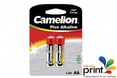 BLISTER / SET 2 BATERII ALKALINE LR6 / AA de 1.5v - Camelion Germania foto