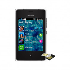 Telefon mobil NOKIA Asha 502 Dual Sim Black foto