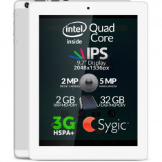 Tableta ALLVIEW Viva i10G 9.7 inch IPS MultiTouch Intel Atom Z3735D 1.33GHz Quad Core 2GB RAM 32GB flash WiFi 3G White foto