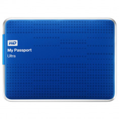 Hard disk extern WESTERN DIGITAL My Passport Ultra 2TB Albastru USB 3.0 foto