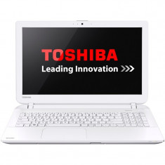Laptop TOSHIBA Satellite L50-B-1CD 15.6 inch HD Intel i3-4005U 4GB DDR3 500GB HDD Windows 8.1 White foto