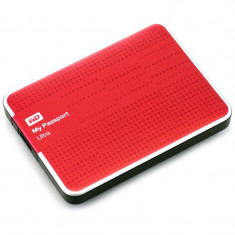 Hard disk extern WESTERN DIGITAL My Passport Ultra 500GB Rosu USB 3.0 foto