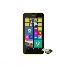 Smartphone Nokia Lumia 630 Dual Sim Yellow foto