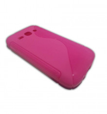 Husa Protectie Spate OEM S Line roz pentru Samsung Galaxy Ace 3 S7270 foto