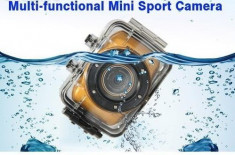 Camera Sport si Auto CAMCORDER HD cu Touchscreen subacvatica Pachet FULL foto