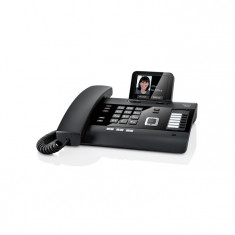 Telefon fix Gigaset DL500A cu fir Negru foto