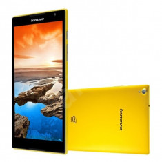 Tableta Lenovo IdeaTab S8-50 8 inch Intel Atom Z3745 1.33 GHz Quad Core 2GB RAM 16GB flash WiFi GPS 4G Android Yellow foto