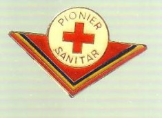 Insigna - Pionier SANITAR format mare foto