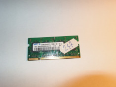 Memorie RAM laptop SODIMM DDR2 512MB Samsung ( DDR 2 512 MB notebook ) (247) foto