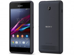 Smartphone SONY Xperia E1 Dual Sim negru foto