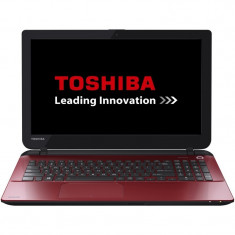 Laptop Toshiba Satellite L50-B-258 15.6 inch HD Intel Pentium N3540 4GB DDR3 500GB HDD Red foto