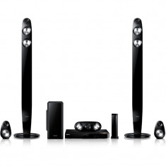 Sistem Home cinema 3D cu Blu-ray Samsung HT-F6530W/EN black foto