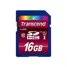 Card TRANSCEND SDHC 16GB Class 10 UHS-1 foto