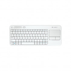 Tastatura Logitech Wireless Touch K400 alba foto