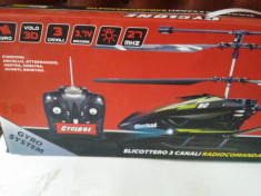 Elicopter cu telecomanda 45 cm Cyclone RC TOYS foto