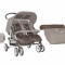 Carucior sport gemeni Twin Beige Alternative Bertoni