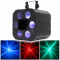 LUMINA DISCO CU LEDURI,DISPUNE DE 6 LENTILE,PROIECTII SPECIALE,ACTIVARE SUNET,