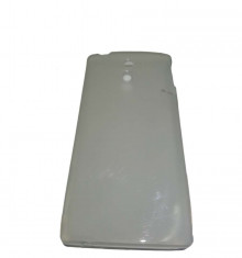 Husa Protectie Spate OEM Sony Ericsson Xperia P LT22i din Silicon Model Simplu Transparenta foto